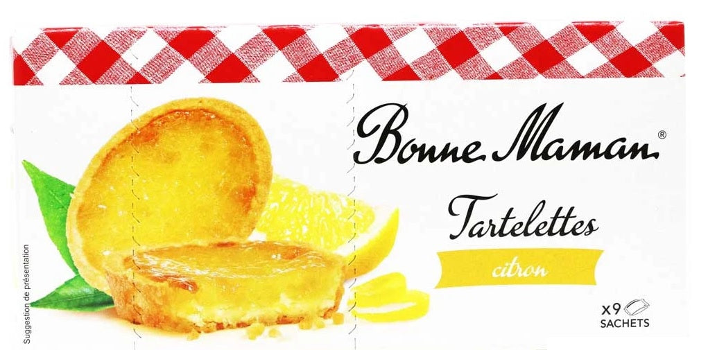 BONNE MAMAN TARTELETTES LEMON 135 GR