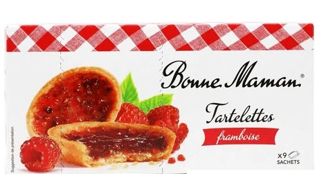 BONNE MAMAN TARTELETTES RASPBERRY 135 GR