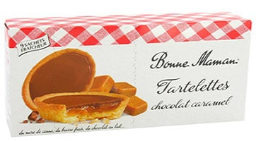 BONNE MAMAN TARTLETTES CHOCOLATE CARAMEL 135 GR