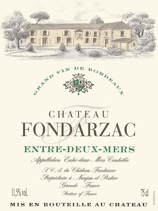 2020 Chateau Fondarzac Entre-deux-mers