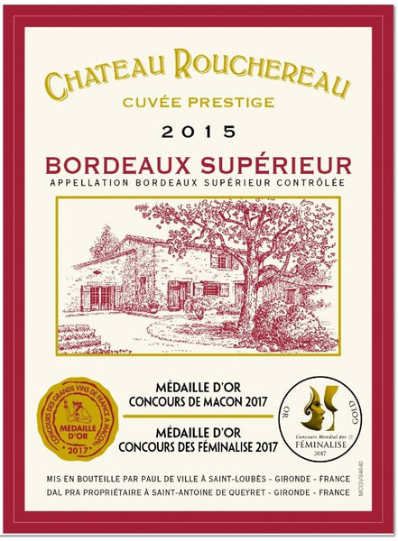 2019 Chateau Rouchereau Cuvee Prestige  - Bordeaux Superieur