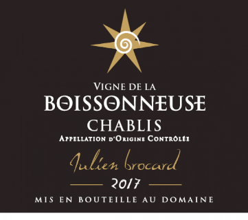 2019 JULIEN BROCARD CHABLIS BOISSON