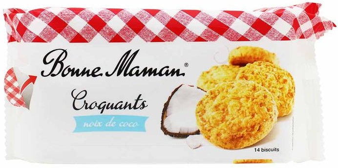 BONNE MAMAN COCONUT CROQUANTS 150 GR