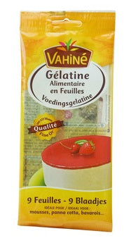 VAHINE GELATINE 9 SHEETS