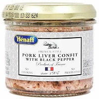HENAFF PORK LIVER CONFIT W/BLACK PEPPER