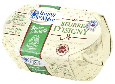 ISIGNY CHURNED BUTTER SALTED 250 gr