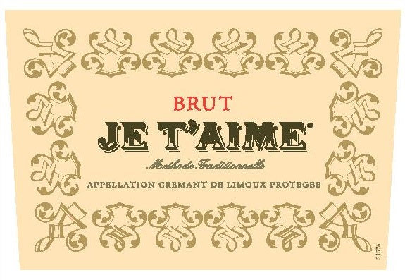 Je T'Aime Limoux Cremant Brut Blanc