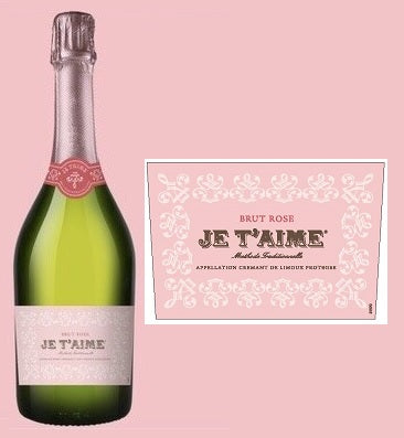 Je T'Aime Limoux Cremant Brut Rose