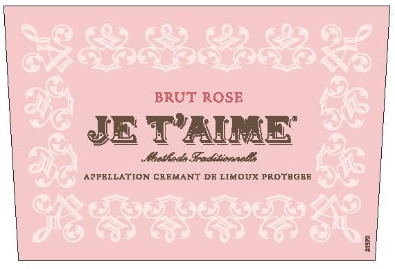 Je T'Aime Limoux Cremant Brut Rose