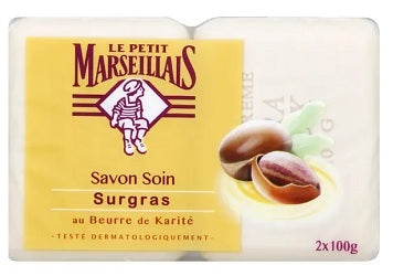 Le Petit Marseillais Shea Butter Soap (Beurre de Karite) French Soap 200g
