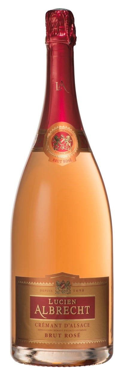 LUCIEN ALBRECHT CREMANT D'ALSACE BRUT ROSE 🥂