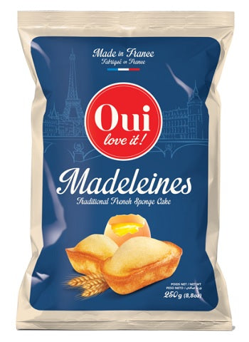 OUI LOVE IT! MADELEINES 250 GR
