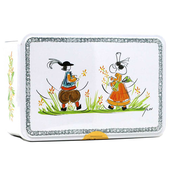 MP GALETTES QUIMPER COUPLE BLUE TIN