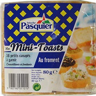 Wheat Mini Toasts from Brioche Pasquier 80g