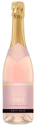 Jacques Pelvas Sparkling Rose from Provence NV
