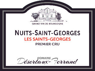 2018 Nuits Saint George "Les Saint Georges 1er Cru - Domaine Desertaux Ferrand