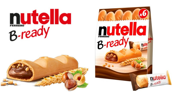 NUTELLA B-READY T6 WAFER BAR 132 GR