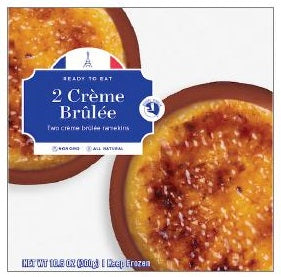🇫🇷 2 Authentic French Crèmes Brûlées, 10.6 oz [Frozen] ❄️