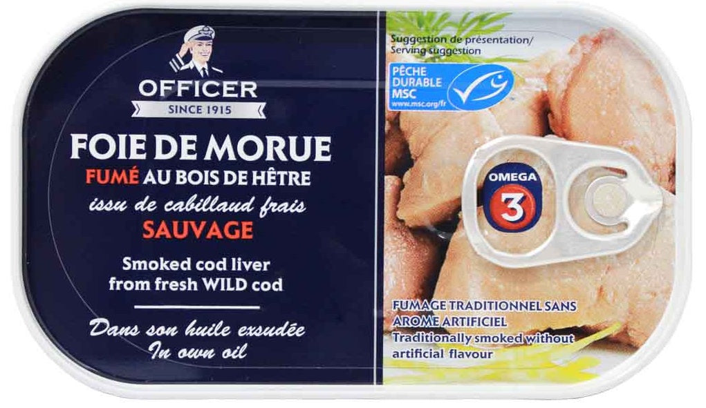 OFFICER - SMOKED COD LIVER