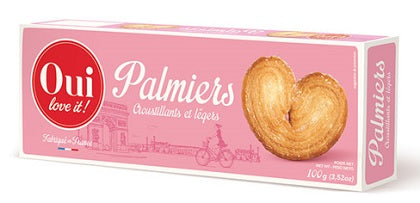 OUI LOVE IT! PALMIERS 100 GR