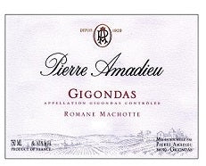 2021 Domaine Pierre Amadieu Romane-machotte Gigondas