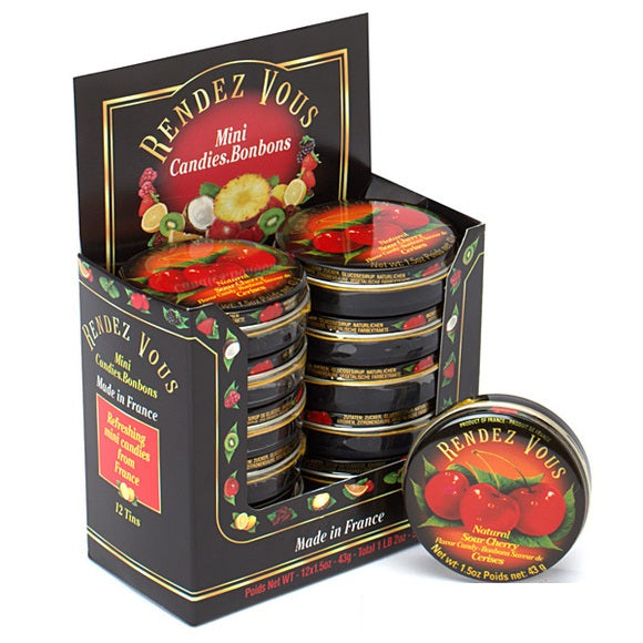 RENDEZ VOUS CHERRY PASTILLES 1.5 OZ