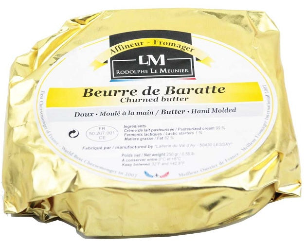 RODOLPHE LE MEUNIER BUTTER UNSALTED 250 GR