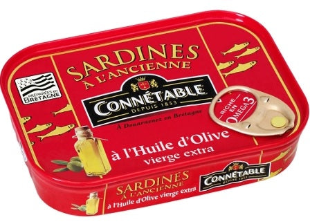 CONNETABLE SARDINES IN EVOO 115 GR