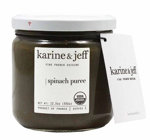 K ET J SPINACH PUREE 350 GR