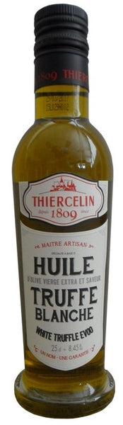 THIERCELIN WHITE TRUFFLE OLIVE OIL 8.4 FL OZ.