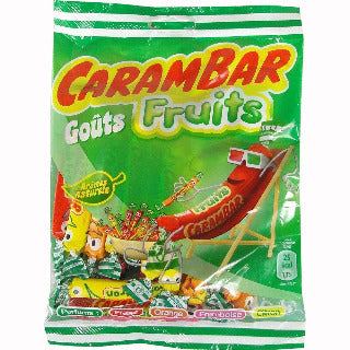 Carambar Fruits Candy in Bag 130g (4oz)