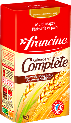 FRANCINE WHOLE WHEAT 1KG BOX