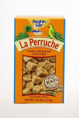 Gourmet Food - La Perruche Pure Sugar Cane Brown Rough Cut Cubes 26.5oz