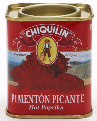 CHIQUILIN HOT PAPRIKA TIN 75 GR