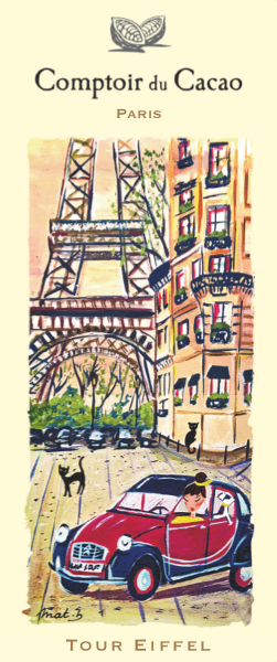 COMPTOIR DU CACAO - TOUR EIFFEL CAR 80 GR