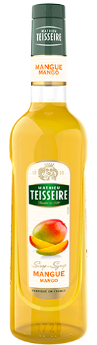 TEISSEIRE MANGO SYRUP FOR DRINKS 70CL GLASS