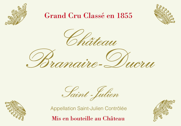 Wine - 2011 Chateau Branaire-Ducru - Grand Cru Saint Julien Bordeaux