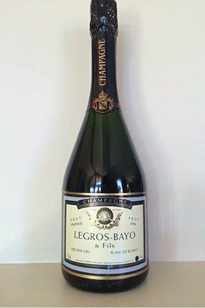 Wine - Champagne Legros-Bayo Premier Cru Vintage 2008